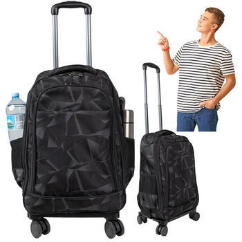 Plecak na kókach na trening hokejowy rolki akcesoria treningowe VIO 20626 geometr