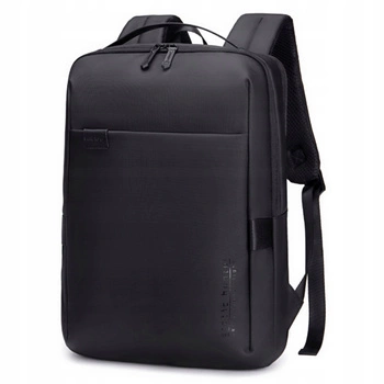 Plecak miejski czarny, biznesowy, wodoodporny, 8,5 l, na laptopa 15,6", elegancki i praktyczny. Arctic Hunter B00574 Black