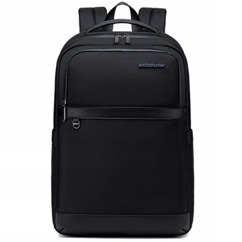 Czarny plecak miejski biznesowy, 15 l, wodoodporny, na laptopa 15,6", stylowy na co dzień. Arctic Hunter B00670 Black
