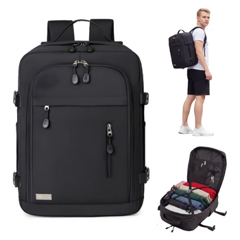 Plecak podróżny kabinowy free carry on 40X30X20 czarny Ryanair WIZZAIR