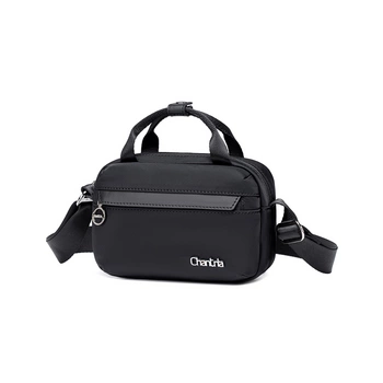 Torebka damska na ramię czarna mini elegancka 1,3 l modna na co dzień i wyjątkowe okazje. CHANTARIA CB771 Black.