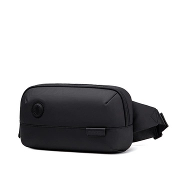 Saszetka nerka czarna męska damska na ramię miejska wodoodporna stylowa pojemna torba 7,5 L Arctic Hunter Y00557Black